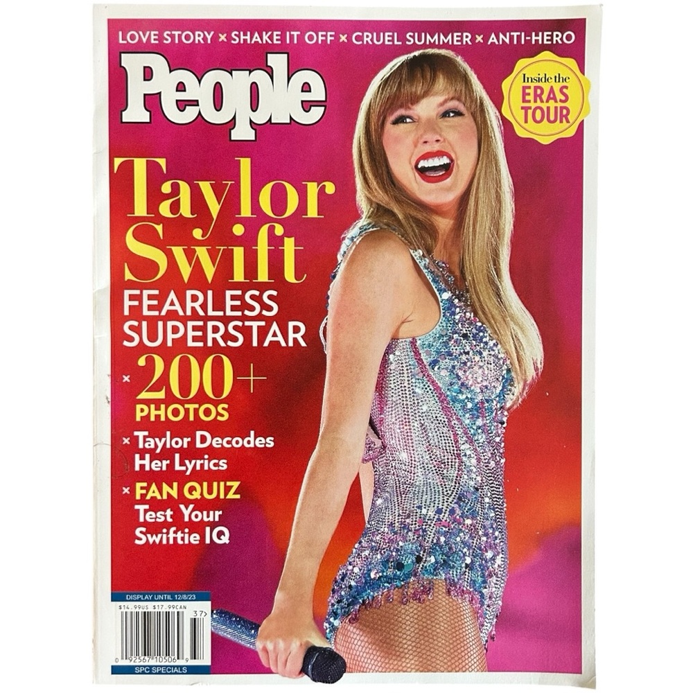 Special Edition People Magazine Taylor Swift Fearless‎ Superstar 2023